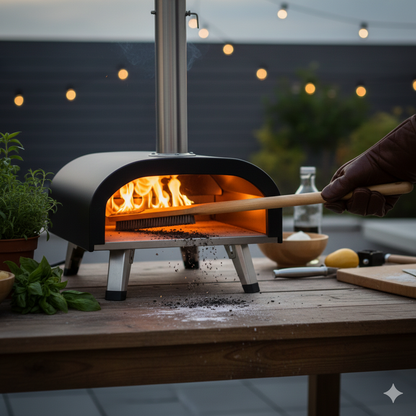 Brosse pour four a pizza