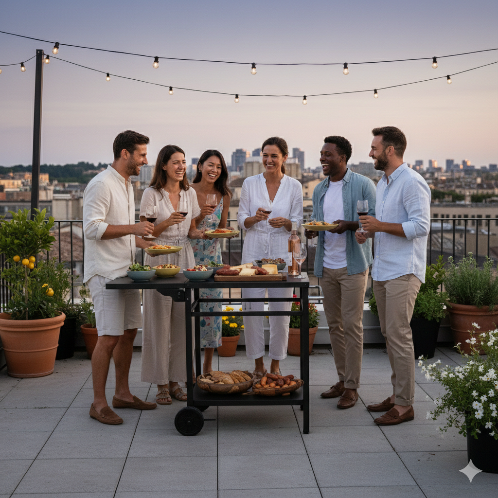 Chariot d'extérieur