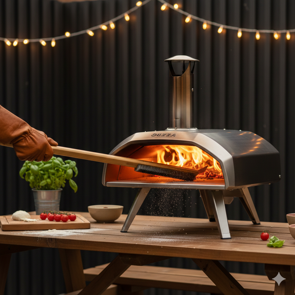 Brosse pour four a pizza